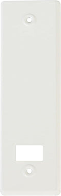  Amig - Trim Or Cover Made Of Aluminium Finished In White For Roller Blinds | Dimensions: 22 X 6.5 Cm | Distance Between Screws 17 Cm | Thickness 0.5 Mm