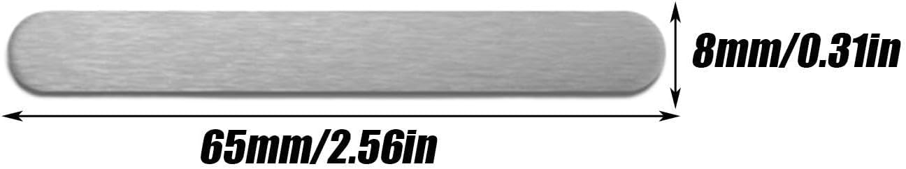  Generisch Plaques En Métal, Support Magnétique, Plaques Minces Adhésives Réutilisables, Base De Montage Amovible, Système De Prise Forte, Design Universel, Accessoire De Support Magnétique, Mur En