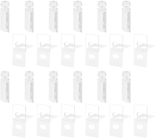  Artibetter 12 Pièces De Languettes Transparentes En PVC Pour Stores Verticaux, Kit De Réparation Facile Sans Perçage, Design Minimaliste Pour Volets Et Stores De Fenêtre