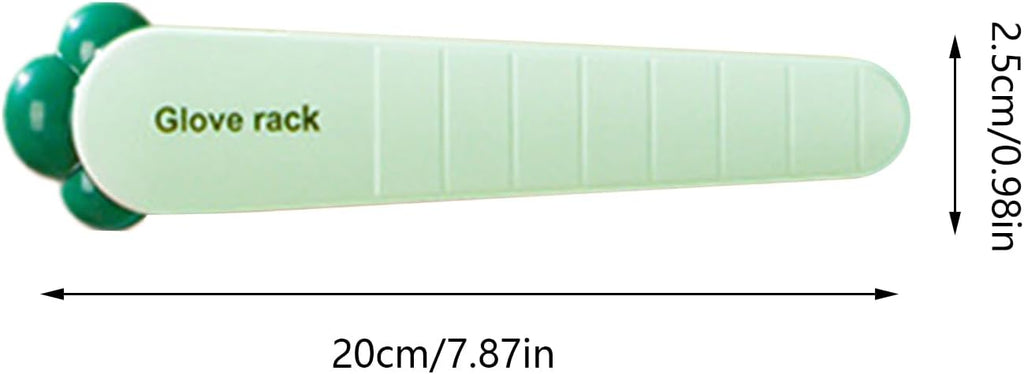 GENERIC Support Mural Pour Gants En Forme De Carotte, Rangement Multifonction Peu Encombrant Pour Portes De Réfrigérateur, Murs De Cuisine, Organisation De La Maison, 20 X 2 Cm
