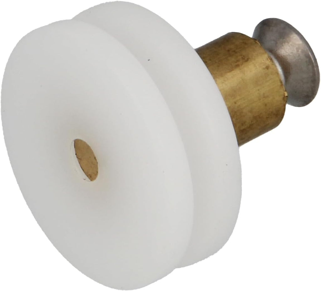  Amig - Roulement Fenêtre Coulissante | Lot De 2 Unités | Taille 79 X 21 Mm | Boîtier Métallique Réglable | Roulement à Aiguilles | Conçu Pour Les Fenêtres Coulissantes | Zamak Zincé
