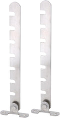 Lot De 2 Butées Réglables En Acier Inoxydable Pour Régler L'ouverture, Installation Facile Du Matériel De Fenêtre