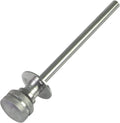  Amig - Goupille De Verrouillage Pour Fenêtres Courroies En Bois Ou Aluminium Mod.40 | Convient Pour Sécuriser Les Stores | Fermeture De Sécurité Zamak Chromée | Dimensions : Ø 30 X 152 Mm