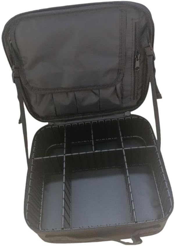  Organisateur De Rangement Sac à Main Outils Renforcé Poches Multiples En Toile Oxford Couture Robuste Fermeture Éclair Lisse Convient Pour Professionn, S 3 Couches