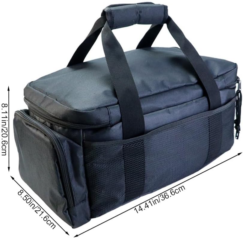  Hrippy Sacoche Porte-Outils Robuste À Poches Multiples, Pochette De Rangement Pour Mécanicien, Électricien Charpentier, Idéale Pour Un Usage Quotidien.