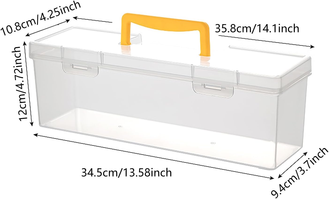  Boîte De Rangement à Outils Multifonction Avec Compartiment Amovible, étui Compact Et Portable Pour La Maison, Le Garage, La Voiture, La Maison