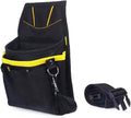  Sac à Outils Portable En Tissu Oxford Pour Voiture Avec Ceinture De Taille, Sacs De Rangement Portables Teintés Pour Fenêtre, Sac à Outils, Pochette Utilitaire Pour Homme
