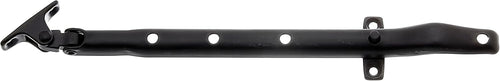  Alberts 843496 Shutter Stop | For Vasistas And Windows With Rotating Frame | Plasticized, In Black | Total Length 285 Mm | Kit Of 10