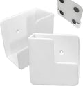 GENERIC Support Autocollant Pour Balance De Salle De Bain, Peu Encombrant, Sans Perçage, Support Pour Maison, Chambre, Armoire, Salon, Salle De Sport, Dortoir Et Cuisine, 10 Cm