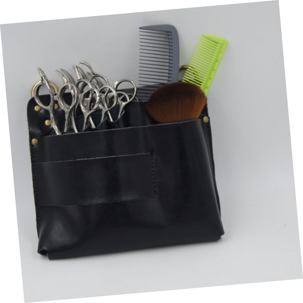  Healeved Sac Banane Porte-outils Pour Coiffeurs Sac à Outils Avec Organisateur De Ciseaux Pour Peignes Et Pinces Noir