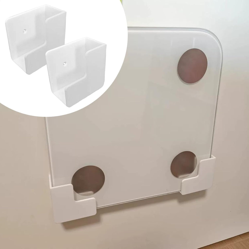 GENERIC Support Autocollant Pour Balance De Salle De Bain, Peu Encombrant, Sans Perçage, Support Pour Maison, Chambre, Armoire, Salon, Salle De Sport, Dortoir Et Cuisine, 10 Cm