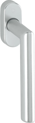  Hoppe Window Handle Amsterdam - Secustik, VK 7 X 32-42 Mm, Anodised Silver, 1 Piece, 102202067