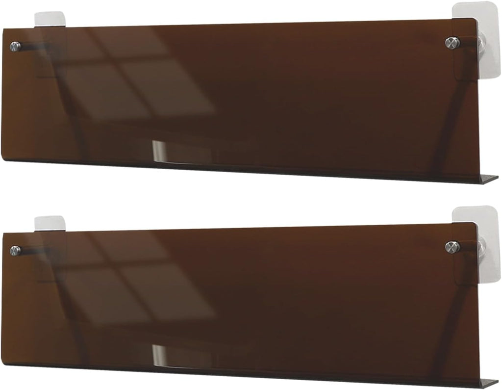  Generisch Support De Rangement Pour Plaques | Montage Mural En Acrylique Transparent, 2 Pièces, Sans Perçage, Pour Adolescents, Adultes, Amateurs De Musique, Salon
