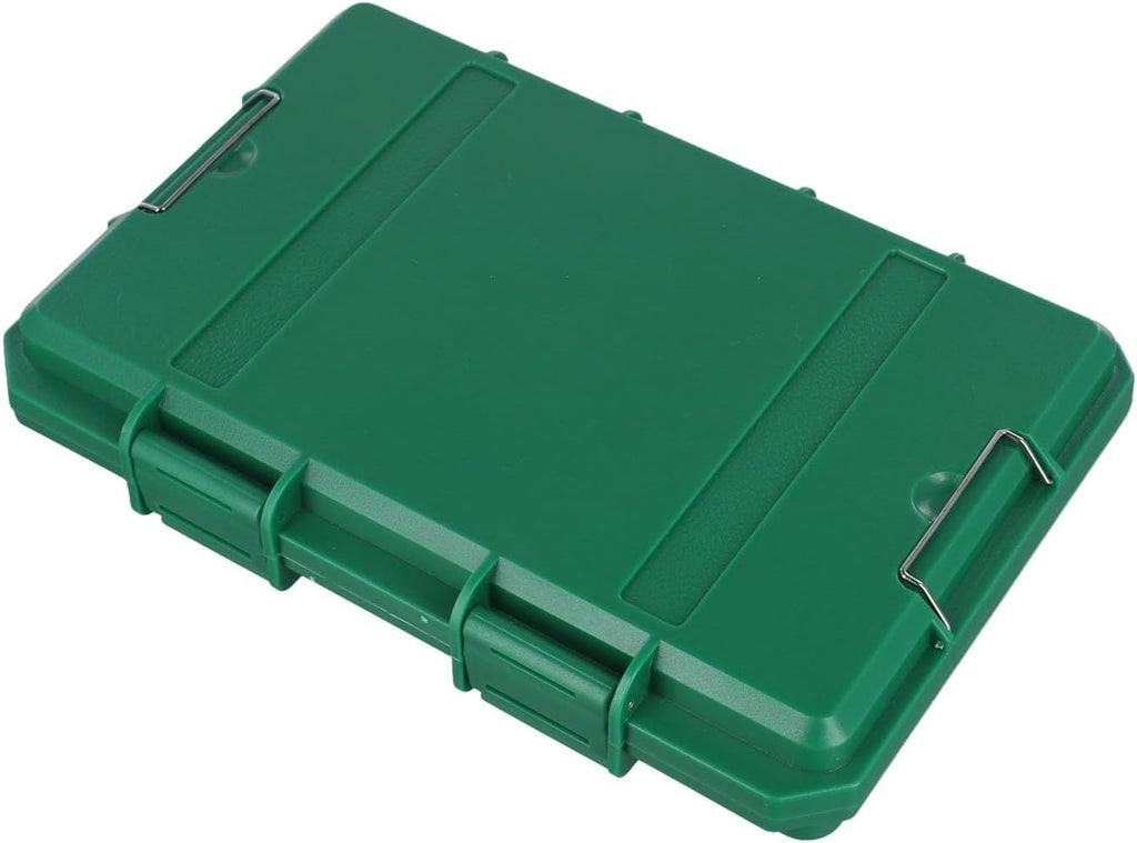  Boîte De Sécurité Scellée Verrouillable - Boîte à Outils Hermétique Et Résistante Aux Chocs - Étanche - Avec Mousse Prédécoupée - Pour Outils De Quincaillerie - Travaux Sur Le Terrain - Vert