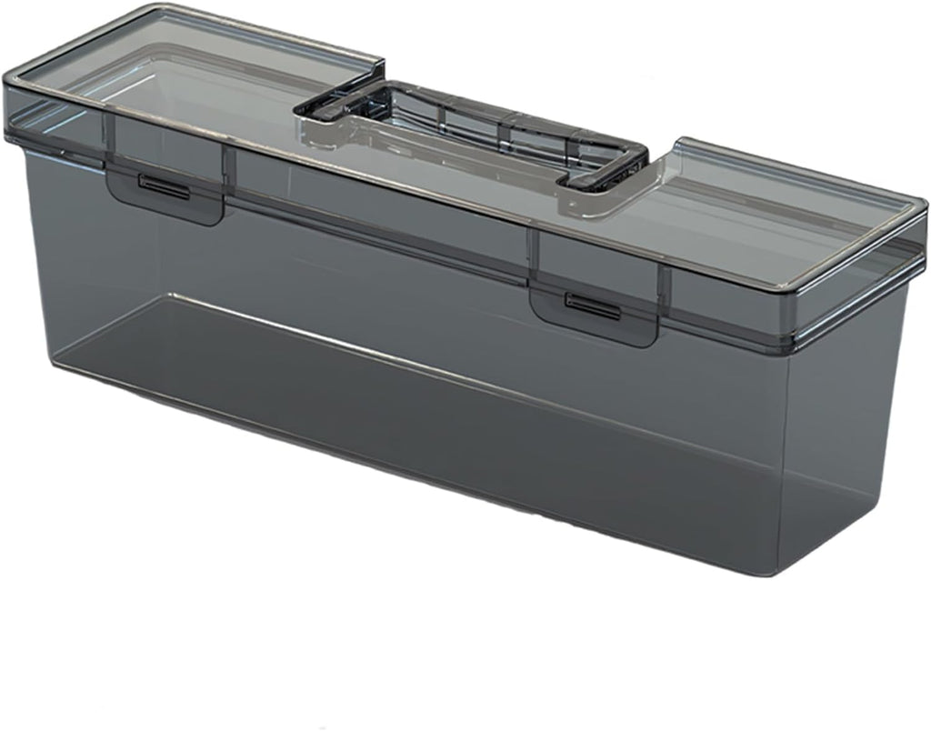  Boîte De Rangement Portable Avec Libération Statique Pour Petits Articles De Matériel, Design Transparent Et Matériaux Robustes. Organisateur De Pièces Transparentes