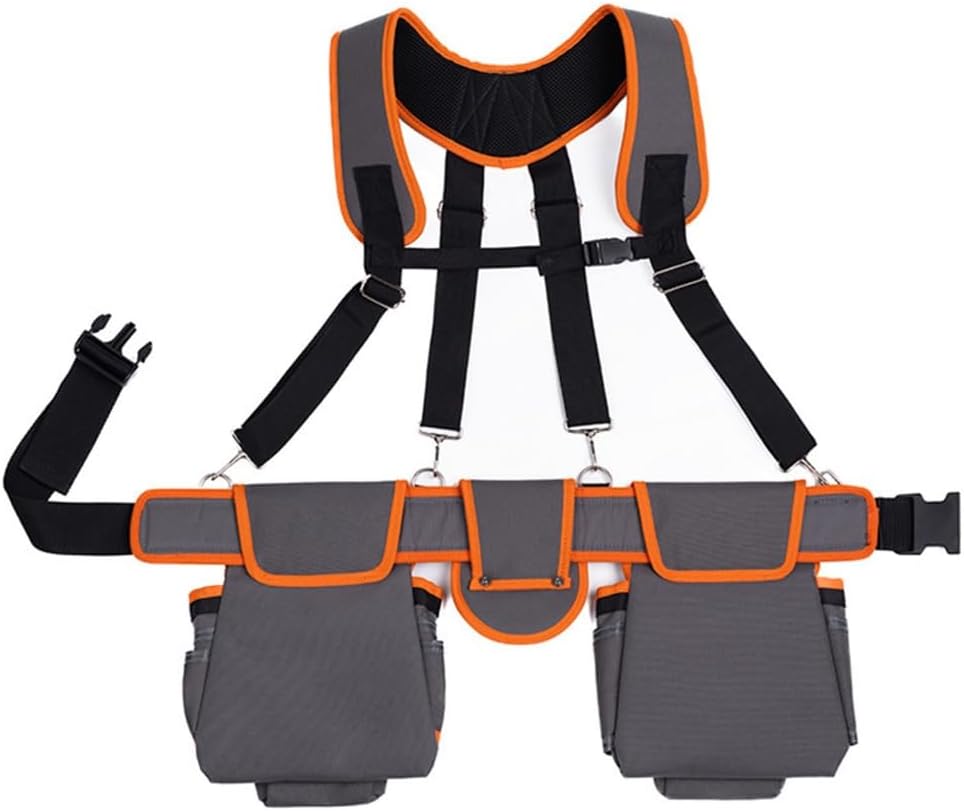  Porte-outils Réglables De Résistance Industrielle Avec Poches Magnétiques Renforcées Par Ceinture