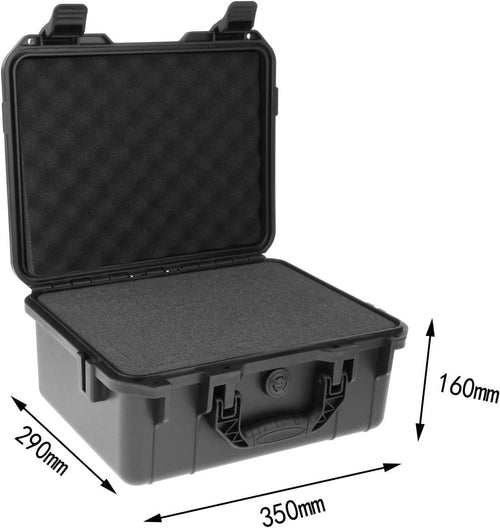  Boîte à Outils Organisateur De Rangement Valise Rigide Étanche Antichoc Mousse Protectrice Adaptée Au Transport Photographie En Extérieur, L