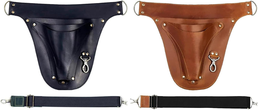  Sacs à Outils Robustes En Cuir Pour Menuiserie Professionnelle, Coutures Renforcées, Poches De Jardinage