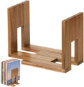  Generisch Étagère à Panneaux, Réglable Et Extensible, En Bois, Pour Livres, Magazines, Dossiers, Bureau, Bibliothèque, Armoire, Salon, Chambre à Coucher