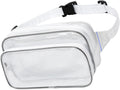  Sac Banane Transparent Réglable, Léger, Pour Voyage, Déplacement, Rangement D'équipement, Rangement En Maille Transparente