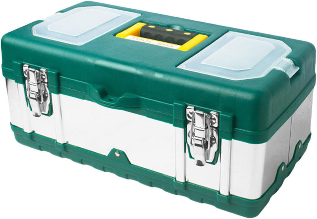  Ensemble Solide De Substances Composées Inoxydables Courbures Renforcées Pour Les Électriciens Boîte À Outils Renforcée Pour Le Travail En Extérieur
