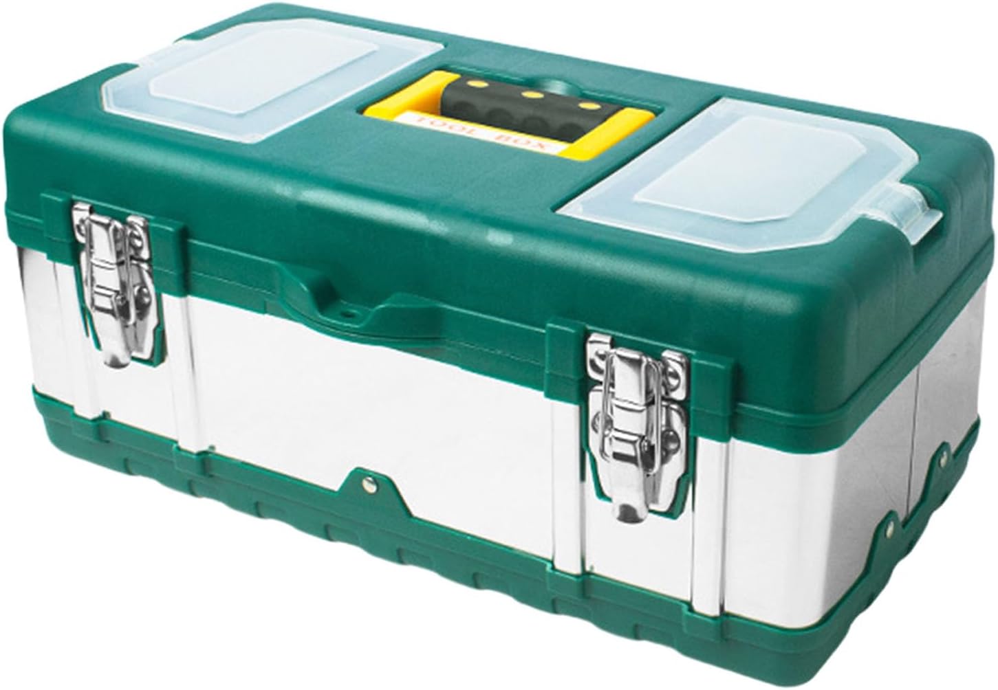  Ensemble Solide De Substances Composées Inoxydables Courbures Renforcées Pour Les Électriciens Boîte À Outils Renforcée Pour Le Travail En Extérieur