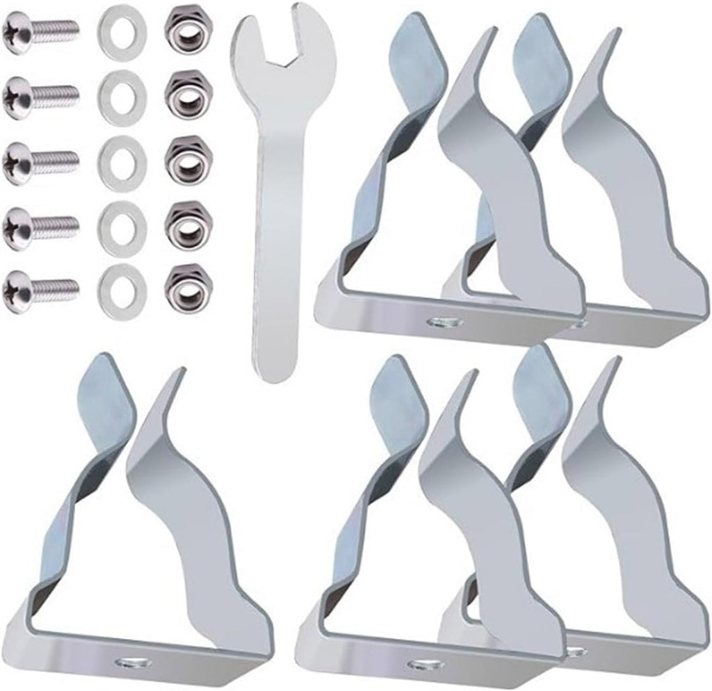  Lot De 5 Kits De Quincaillerie De Fenêtre Pour Puits De Fenêtre - Clip De Rechange Pour Ressort Durable