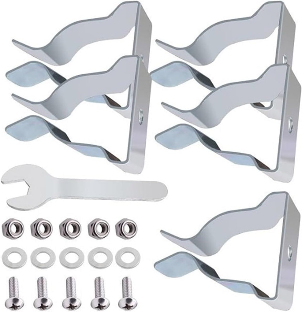  Lot De 5 Kits De Quincaillerie De Fenêtre Pour Puits De Fenêtre - Clip De Rechange Pour Ressort Durable