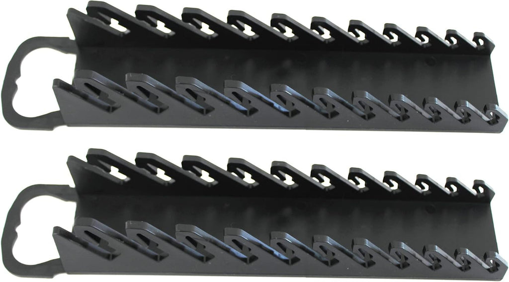  JSP Manufacturing Kit De Rangement Pour Clés à 11 Outils Pour Clés à Molette Ou à Ligne (kit De 4 Pièces, Noir Et Rouge)