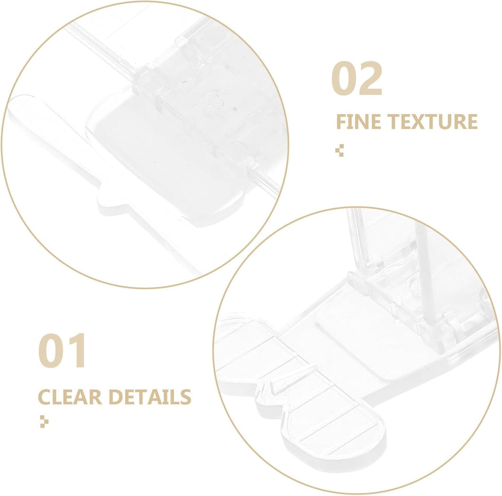 Jojofuny Lot De 6 Verrous De Fenêtre En Métal Et Pvc, Modèle Avion, Installation Sans Perçage, Pour Portes Coulissantes Et Armoires à Usage Domestique