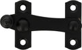  Amig - Black Knocker For Shutters With Reverse Attachment Mod. 3-75 X 46 Mm - Anti-shock And Breakage Safety Lock For Windows - Made Of Steel - With Screws