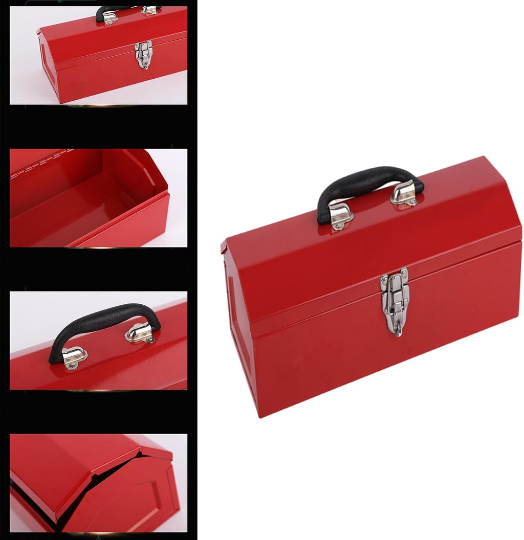  Boîte De Rangement à Outils En Métal Robuste Avec Capacité Améliorée Pour Un Rangement Facile