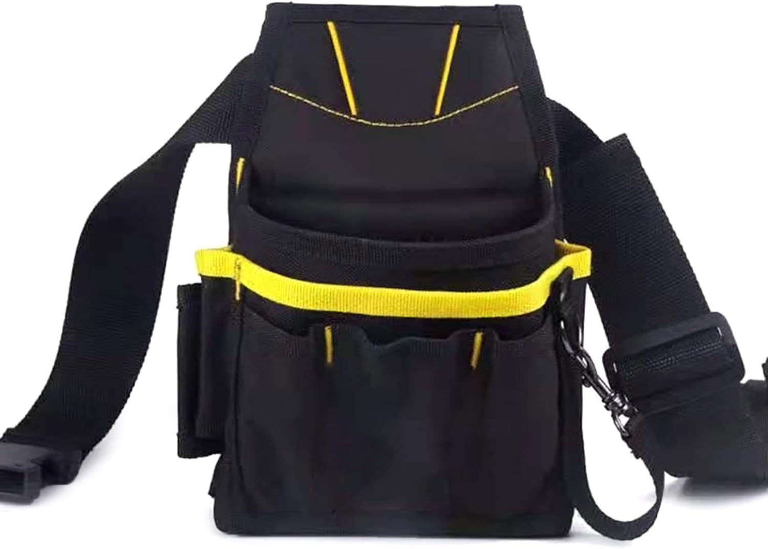  Sac à Outils Portable En Tissu Oxford Pour Voiture Avec Ceinture De Taille, Sacs De Rangement Portables Teintés Pour Fenêtre, Sac à Outils, Pochette Utilitaire Pour Homme