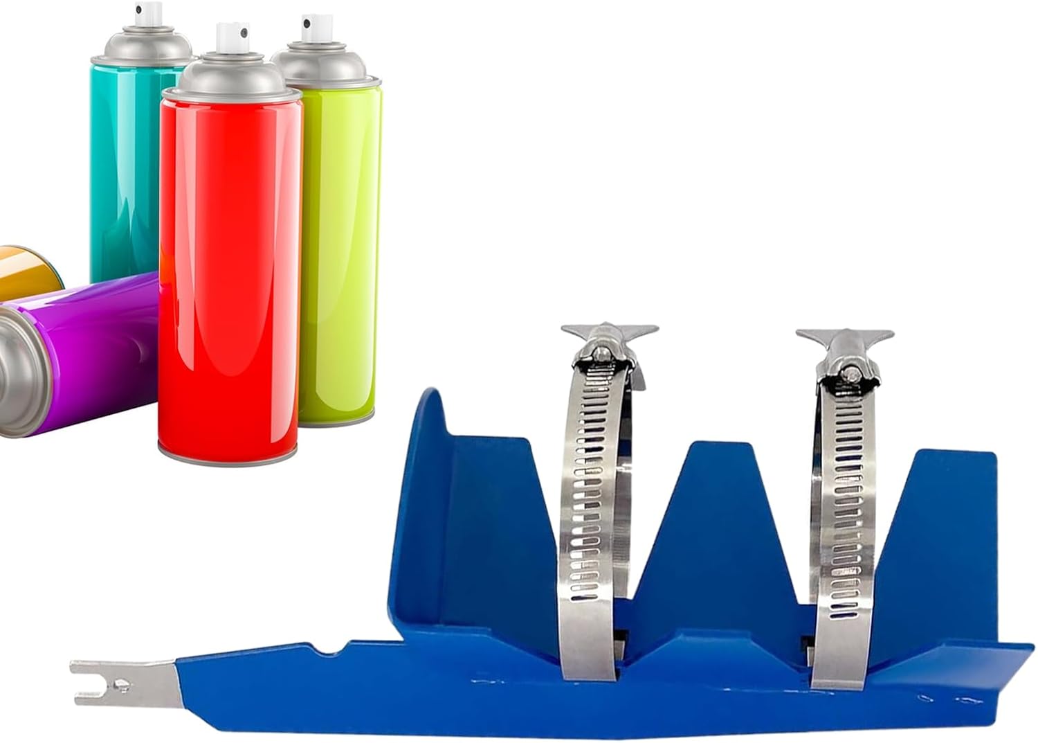  Secoueur De Peinture - Avec Courroies Double Fixées Acier Inoxydable Fournitures De Jardin | Scies Alternatives Secoueur De Peinture | Pour Cocktails Sauces Intérieur Garage Maison Appartement