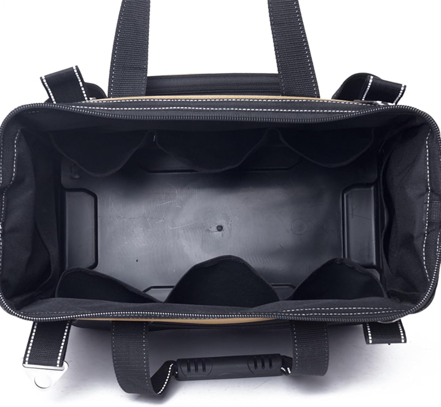 GENERIC Sac à Outils Robuste, étanche, Sac De Rangement Pour Sac à Main Avec Plusieurs Poches, Porte-outils Avec Poignées Renforcées, équipement D'atelier, Charpentier, électricien, Réparateur, Architecte