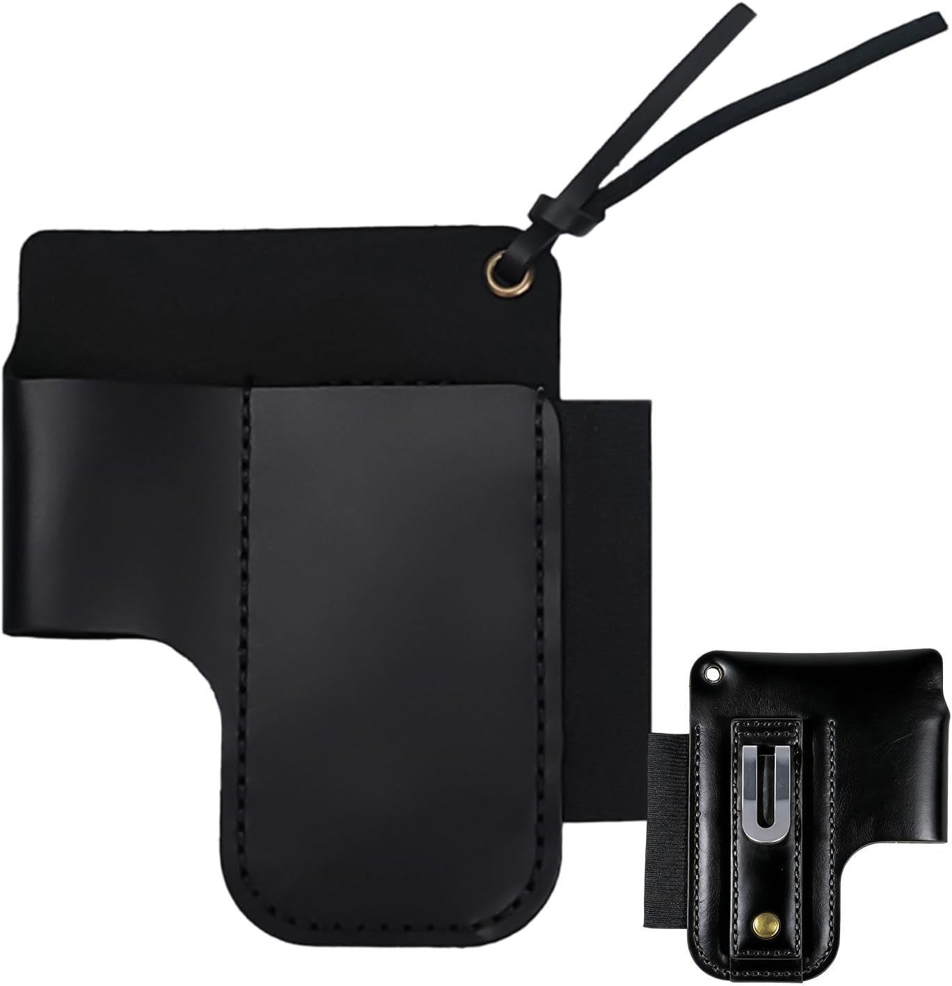 GENERIC Pochette à Outils D'électricien, Support Utilitaire Rétro En Cuir, Sac De Coupe Multifonction, Organisateur De Travail, Porte-outils De Ceinture, Pour Lampe De Poche, Coupe, élagage, Récolte