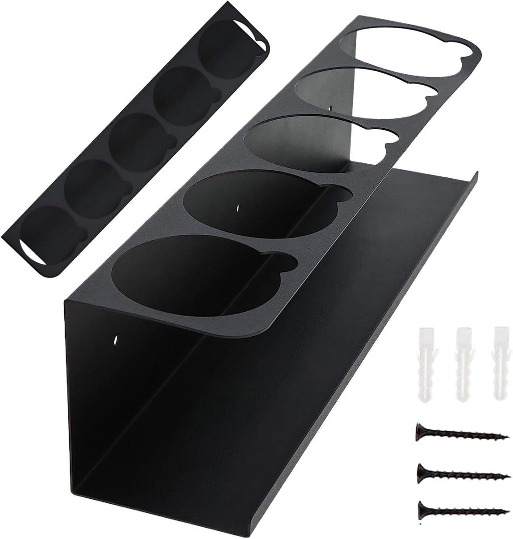 GENERIC Support Mural Pour Spray Adhésif, Organiseur De Rangement Avec Grande Capacité De Charge, Support Mural Avec Support Solide, Accessoire De Rangement D'atelier, Pour Usage Domestique