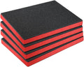  Ensemble De 4 Pièces Pour Boîte à Outils : Inserts Et Doublures En Mousse, Feuilles De Mousse De Protection, Organisateur, Léger Et Amovible, I, 46 Cm X 30 Cm X 3.8
