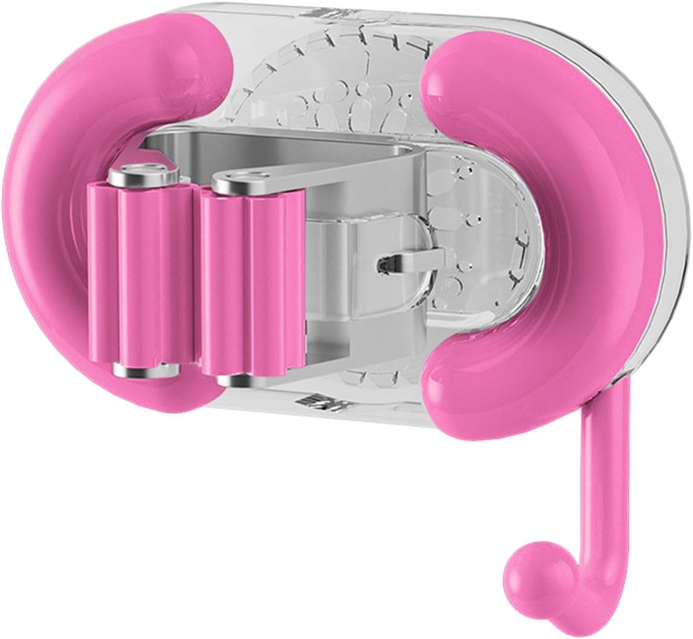 GENERIC Support De Balai à Ventouse, Support De Balai Mural, Support Utilitaire Sans , Fabriqué En ABS, Idéal Pour La Salle De Bain, La Cuisine Et L'organisation Du Garage, Taille 10 X 6 X 6,5 Cm