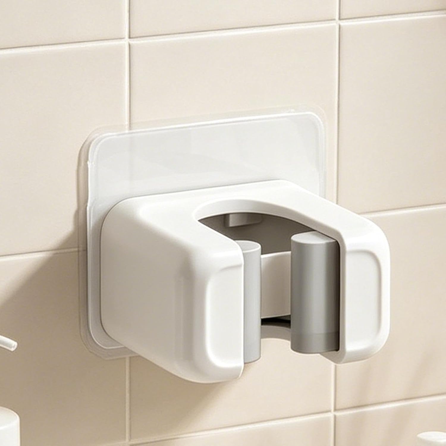  Support Mural Pour Balai - 2 Pièces - Charge Lourde - Peu Encombrant - Support Polyvalent Pour Outils De Nettoyage - Pour La Maison, Le Bureau, Le Dortoir, Le Camping-car, La Cuisine, La Salle De Bain