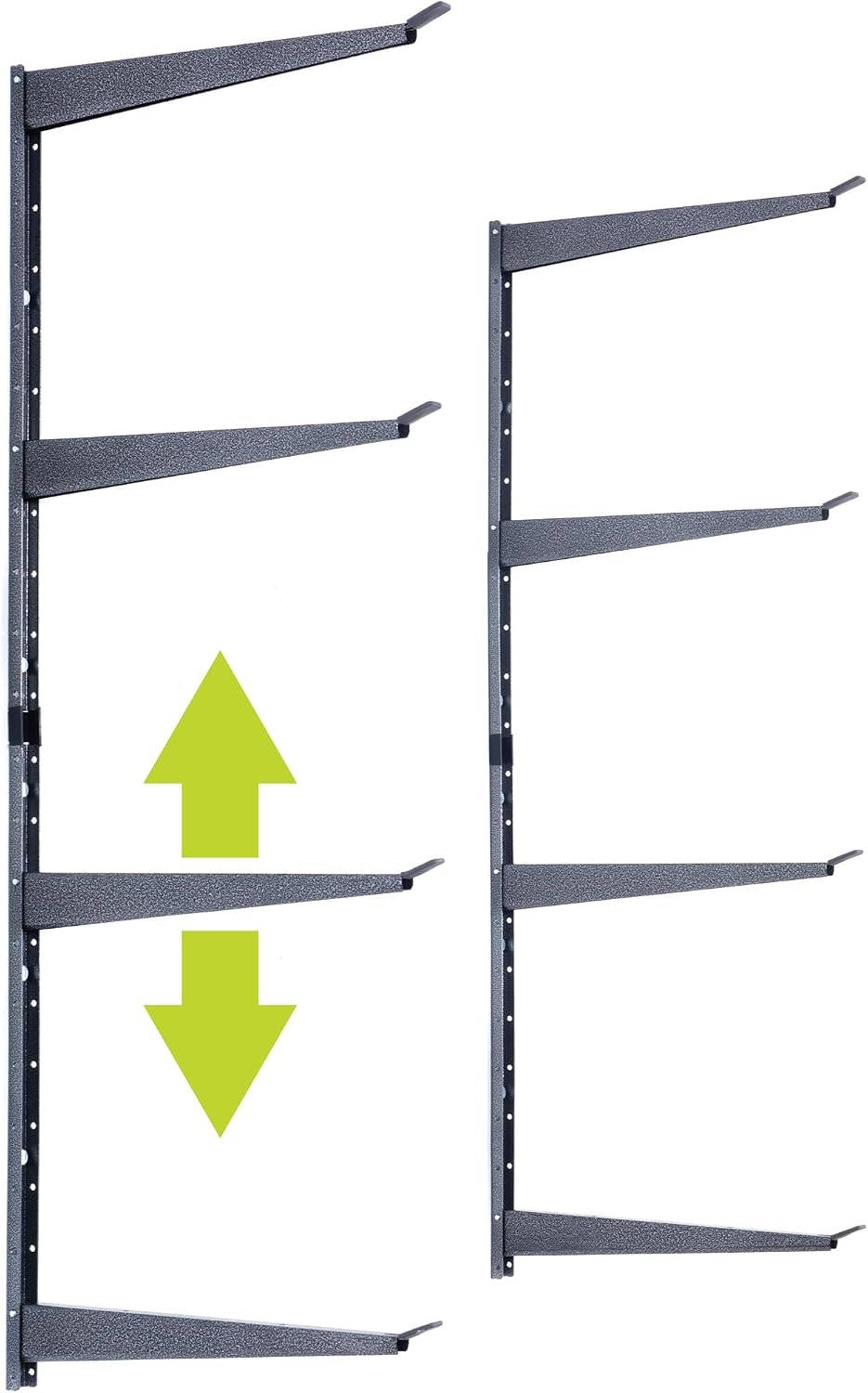  Delta Cycle Étagère De Rangement En Bois Robuste Pouvant Supporter Jusqu'à 326,6 Kg – Étagère Large à 3 Niveaux Avec Bras Entièrement Réglables – Solution De Rangement Pour Garage