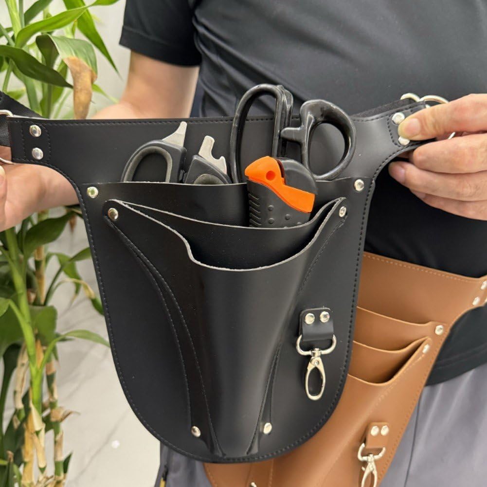  À Outils De Jardin En Cuir, Ceinture De Travail Réglable, À Outils Professionnel Pour Bricoleur, Électriciens Charpentiers
