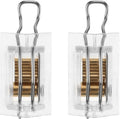  Ciieeo Lot De 2 Verrous Pour Stores Romains Et Plissés En Abs, Accessoires Pour Stores Mécanisme De Verrouillage Sécurisé, Contrôle Du Cordon De Levage, Quincaillerie De Fenêtre