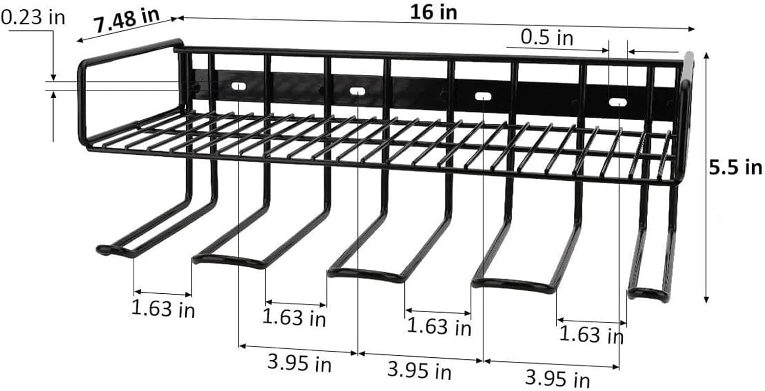  Organisateur D'outils électriques - Rangement D'étagères à Outils En Métal | Grande étagère à Outils Portable Et Robuste Pour Perceuse-visseuse Sans Fil