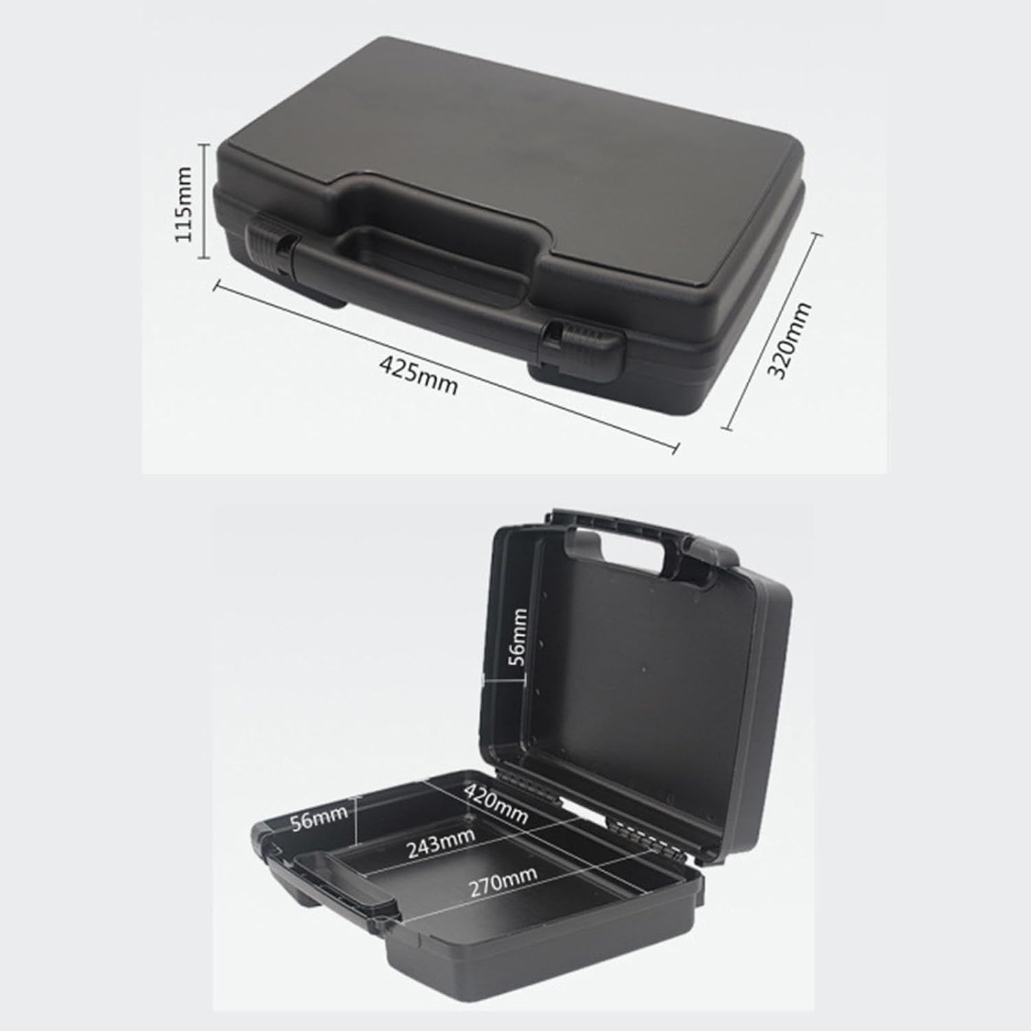  Boîte à Outils Portable, Boîte à Outils Multifonctionnelle Pour Voiture, Organisateur D'outils, Légère Pour Les Ustensiles De Cuisine, S