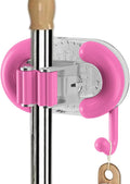 GENERIC Support De Balai à Ventouse, Support De Balai Mural, Support Utilitaire Sans , Fabriqué En ABS, Idéal Pour La Salle De Bain, La Cuisine Et L'organisation Du Garage, Taille 10 X 6 X 6,5 Cm