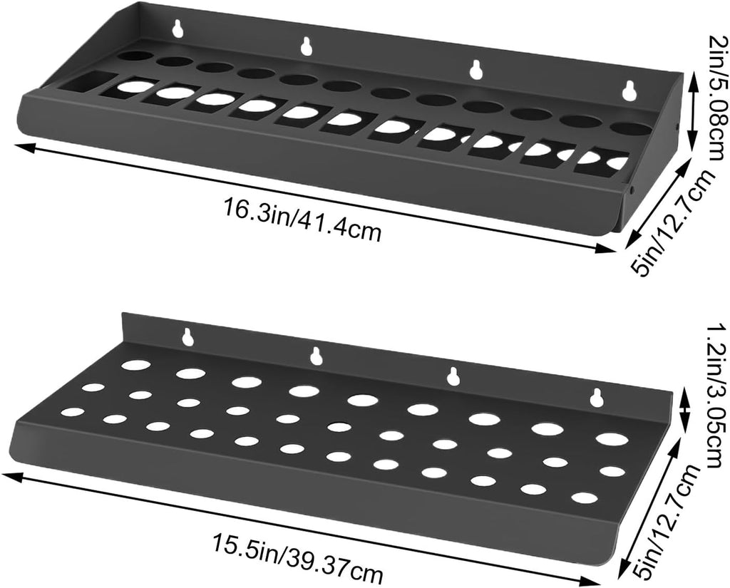  Supports De Tournevis | Support De Rangement En Fer Pour Tournevis – Support Organisateur D'outils Pour économiser De L'espace Pour Salon, Atelier, Dortoir, Atelier De Réparation