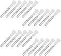  Ciieeo 20 Pièces Loquet à Ressort Métallique Installation Facile Fixation En Plastique Et Métal Pour Moustiquaire De Fenêtre Pour Décoration Intérieure Et Rénovation