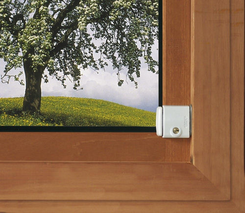  ABUS FTS3002 AL0145 Window Lock - Outside Opening Window Lock Identical Lock - Security Level 5 - 31730 - White