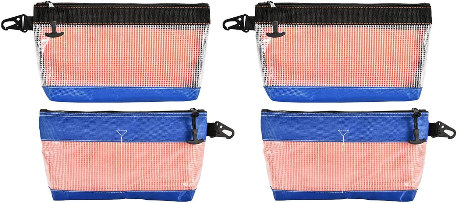  Lot De 4 Sacs De Planification En PVC Transparent étanches Contre Fixe Pour Réparation électronique Contre Outil Fixe